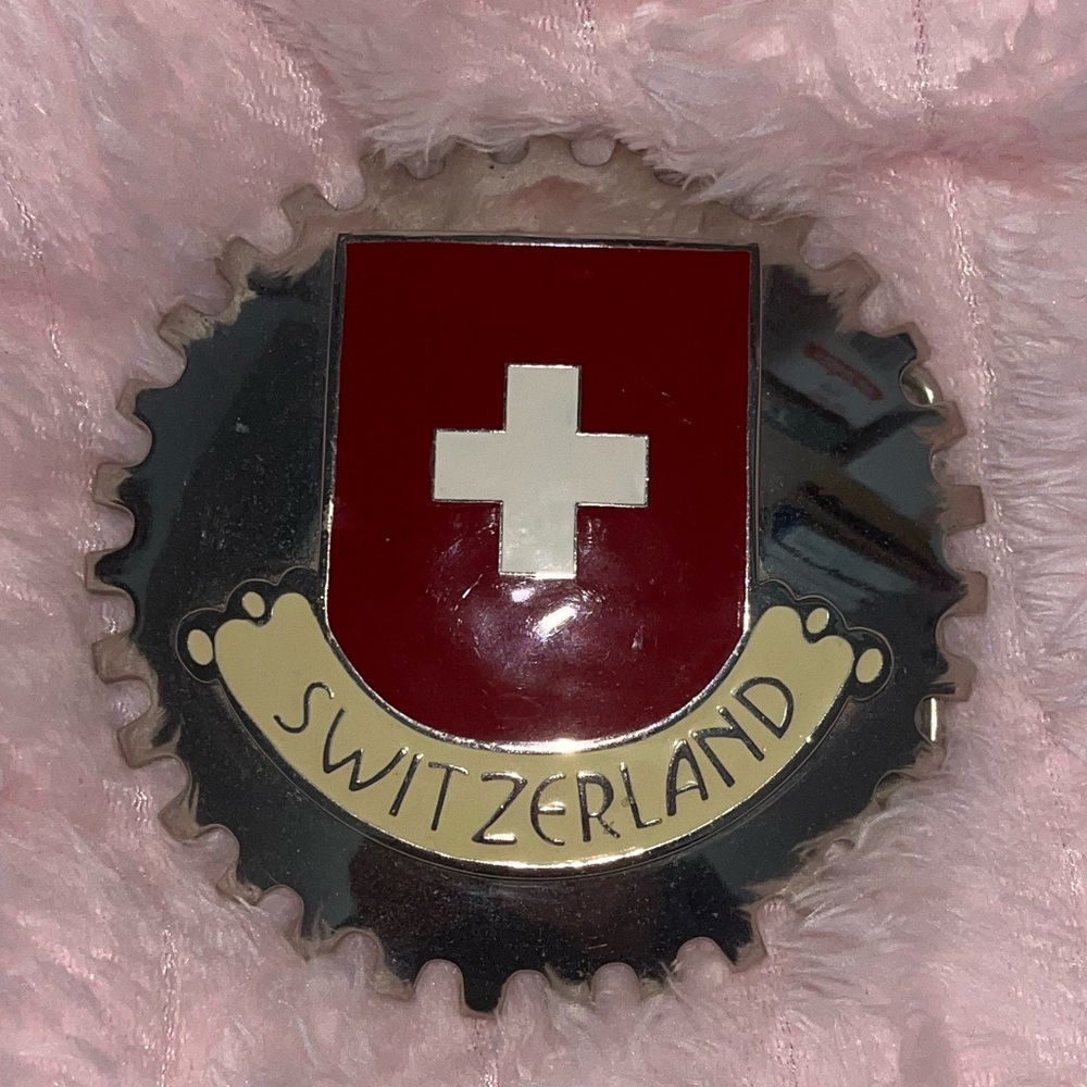 Swiss Emblem Switzerland Artifakt Metal Belt Buckle Unisex
